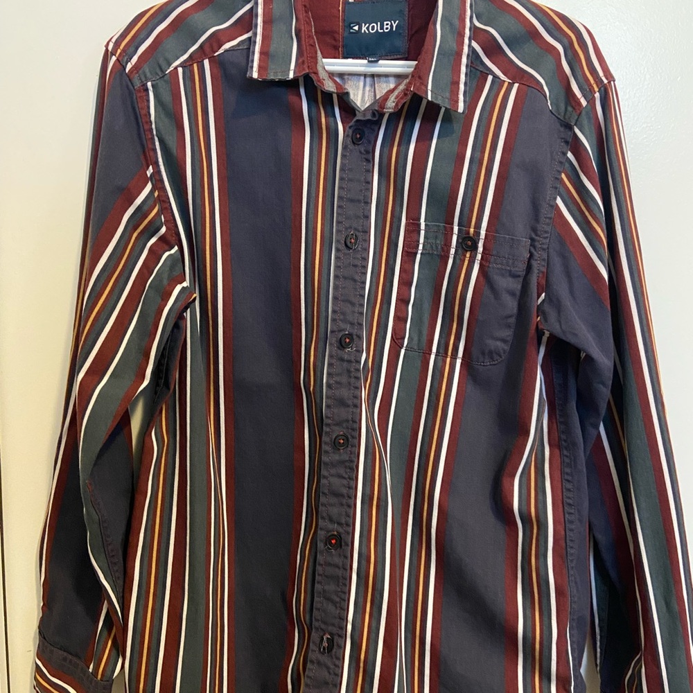 Multicolour striped shirt